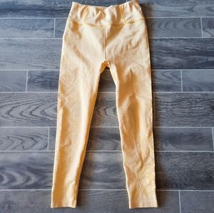 Calia Yellow Athletic Leggings L
